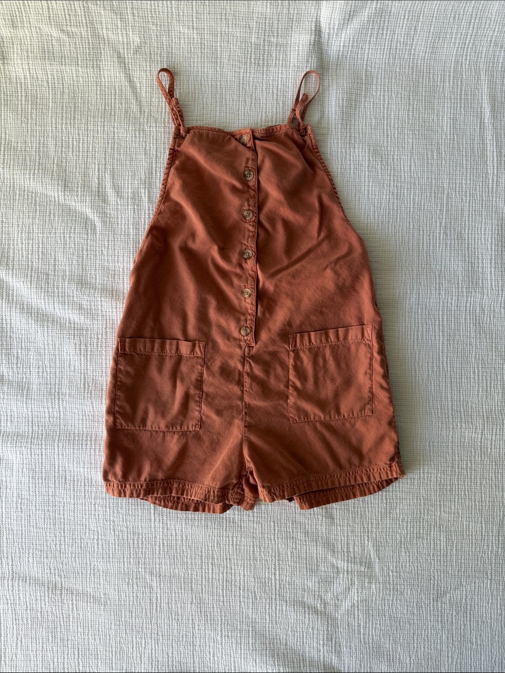Billabong Rust-Tone Button Front Kids One-Piece